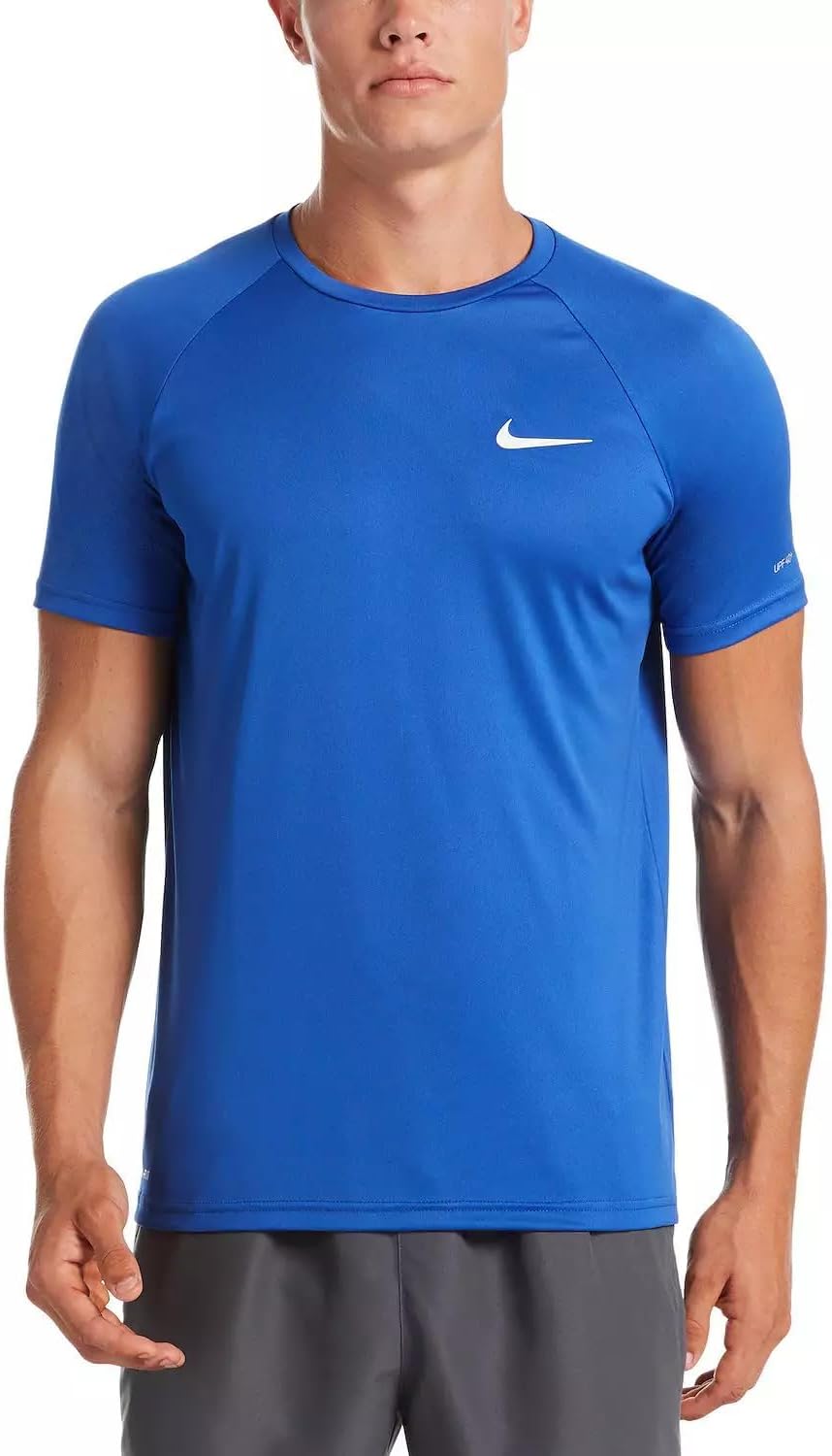 Мужская футболка для плавания Nike Dri-FIT UPF 40+ Hydroguard, Hydro Blue
Мужская футболка для плавания Nike Dri-FIT UPF 40+ Hydroguard, Hydro Blue