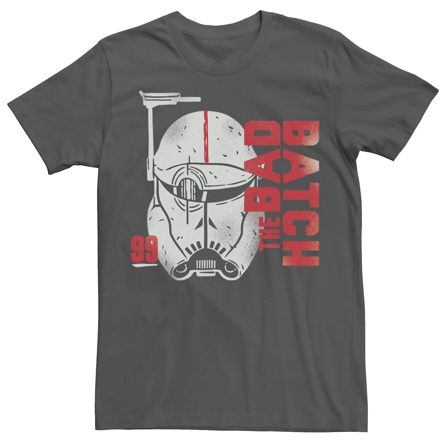 Мужская футболка со шлемом и портретом Star Wars The Bad Batch 99 Licensed Character
Мужская футболка со шлемом и портретом Star Wars The Bad Batch 99 Licensed Character