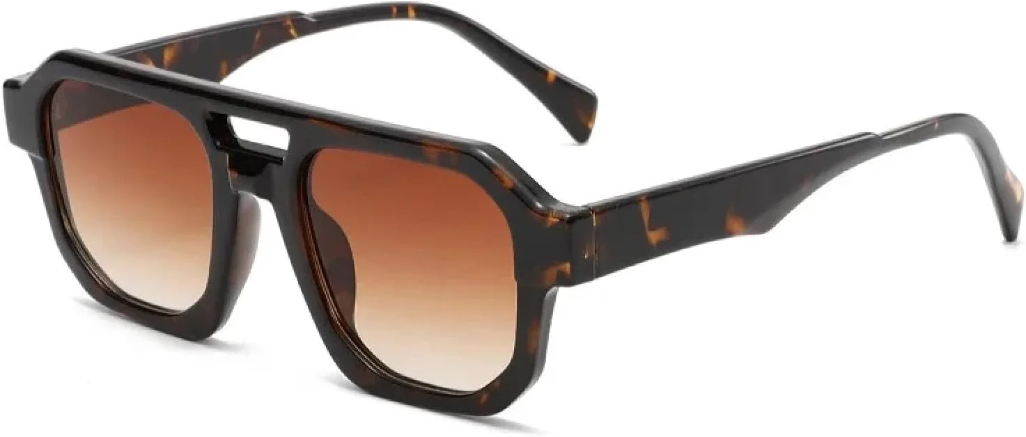 Модные солнцезащитные очки в винтажном стиле для женщин и мужчин, с двойной перемычкой, модные, с защитой от УФ-излучения UV400, в стиле ретро TKKTLLT, C3
Модные солнцезащитные очки в винтажном стиле для женщин и мужчин, с двойной перемычкой, модные, с защитой от УФ-излучения UV400, в стиле ретро TKKTLLT, C3