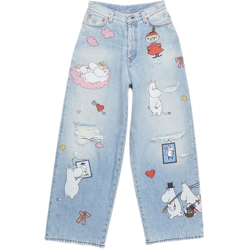 Женские джинсы Moomin Acne Studios, светло-голубой
Женские джинсы Moomin Acne Studios, светло-голубой