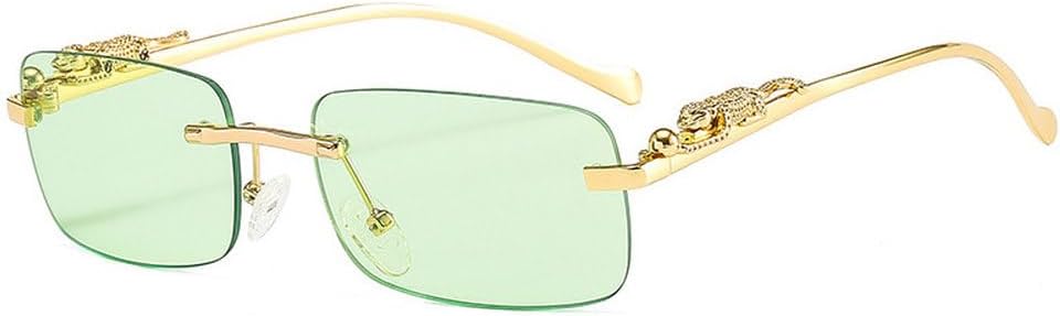 Модные маленькие прямоугольные солнцезащитные очки без оправы для женщин в стиле ретро с морской тематикой, солнцезащитные очки для мужчин с тонировкой UV400 HVTVTLA, Green
Модные маленькие прямоугольные солнцезащитные очки без оправы для женщин в стиле ретро с морской тематикой, солнцезащитные очки для мужчин с тонировкой UV400 HVTVTLA, Green