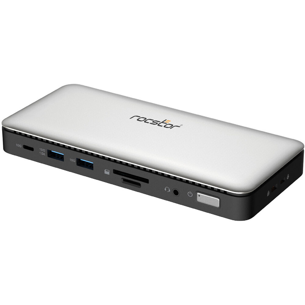 Док-станция Rocstor RD15 USB-C Triple Display Docking Station Y10P027-S1
Док-станция Rocstor RD15 USB-C Triple Display Docking Station Y10P027-S1