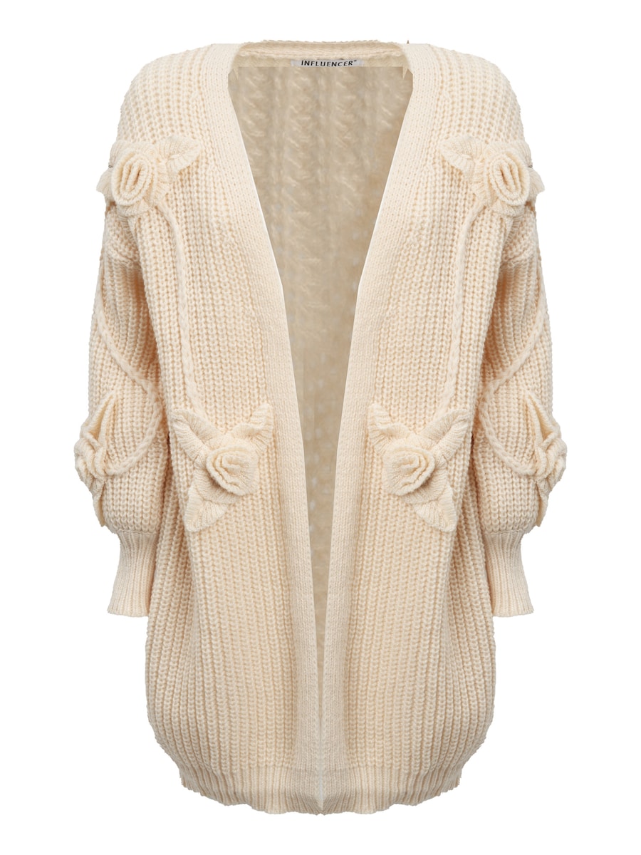 Вязаный кардиган Influencer, кремовый
Вязаный кардиган Influencer, кремовый