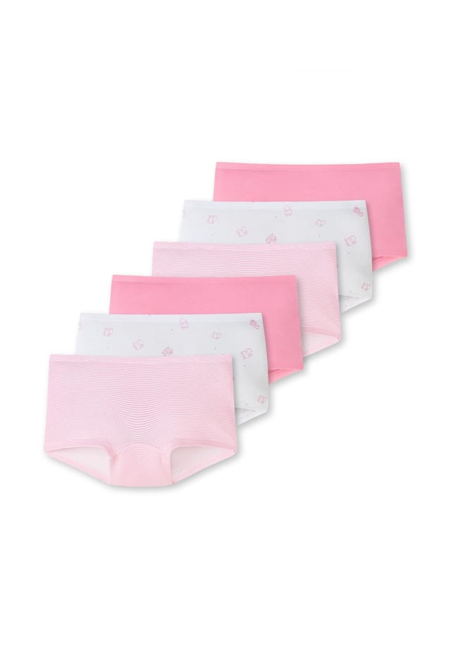 Короткие трусики детские для девочек упаковка из 6 пар 95/5 органический хлопок Schiesser, мультиколор
Короткие трусики детские для девочек упаковка из 6 пар 95/5 органический хлопок Schiesser, мультиколор