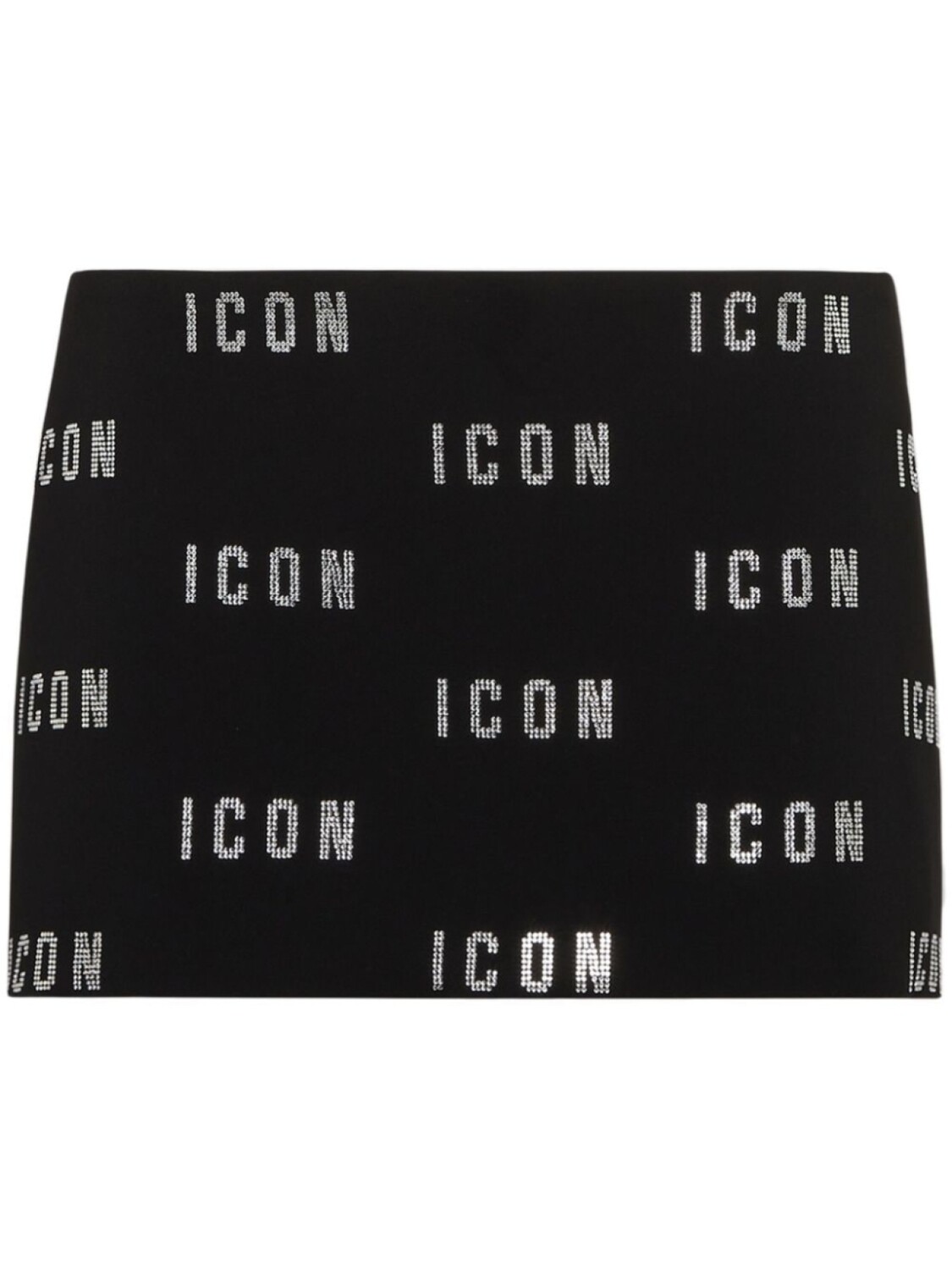 DSQUARED2 юбка мини с логотипом, черный 
DSQUARED2 юбка мини с логотипом, черный