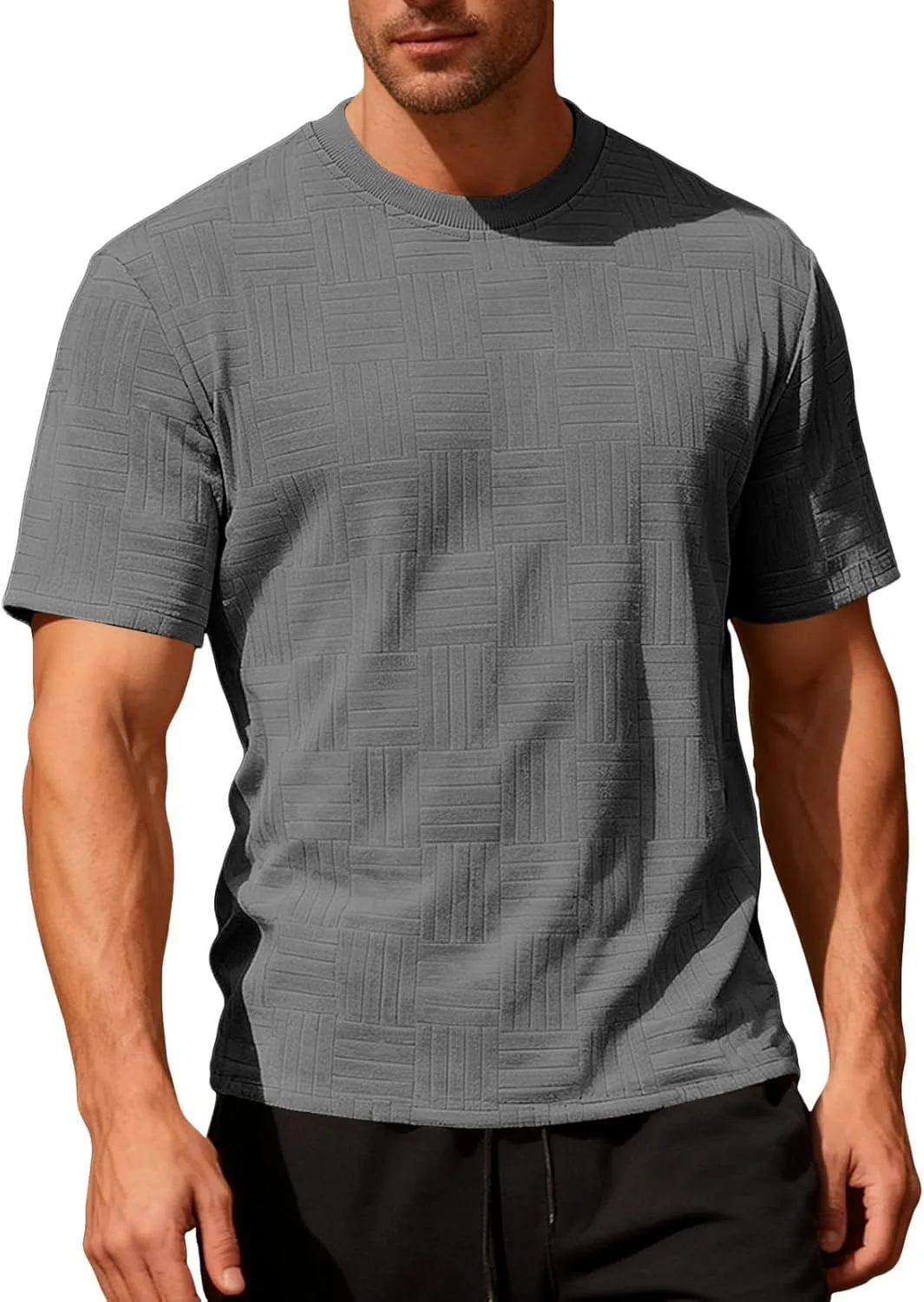 Футболка для мужчин с коротким рукавом и круглым вырезом, летняя, оверсайз RODYETQQ
Футболка для мужчин с коротким рукавом и круглым вырезом, летняя, оверсайз RODYETQQ