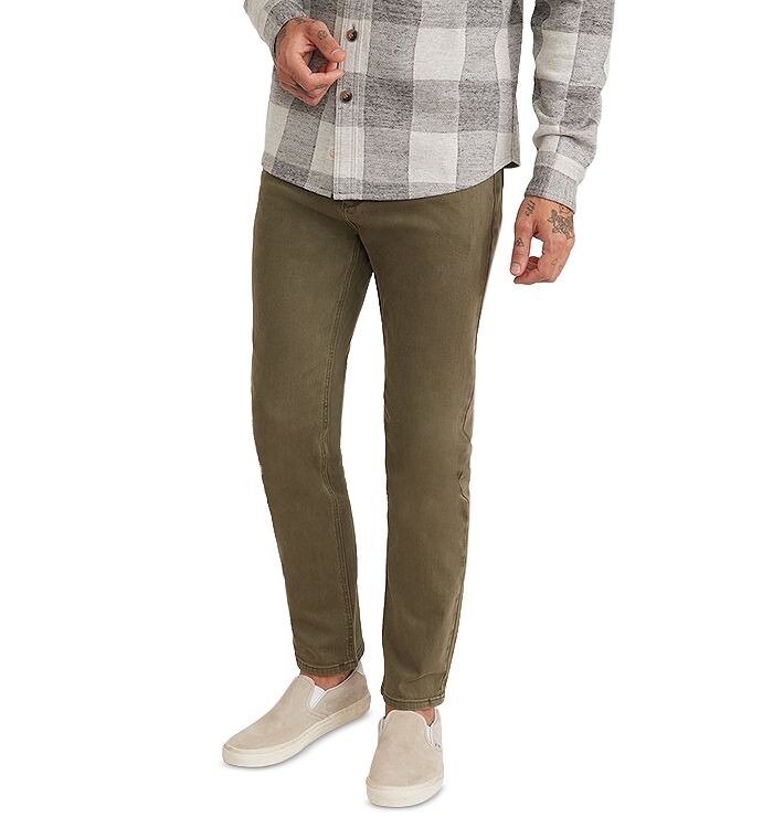 Джинсы приталенного кроя Marine Layer в цвете «Зеленый тимьян»
Джинсы приталенного кроя Marine Layer в цвете «Зеленый тимьян»