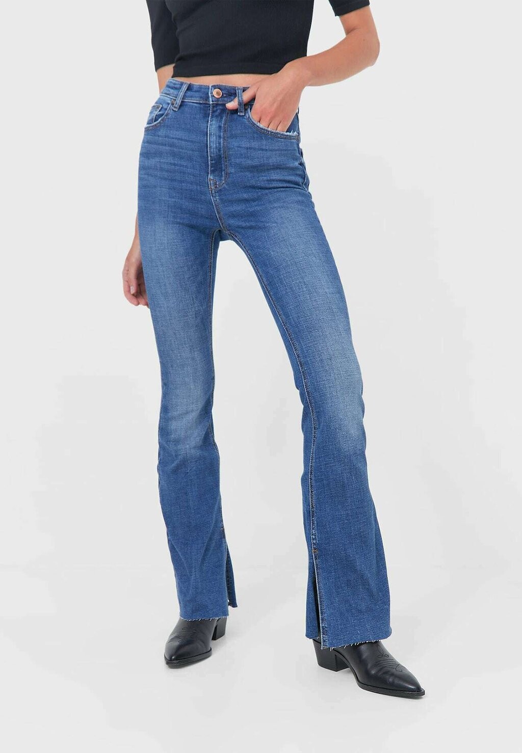 Джинсы Bootcut Stradivarius, синий
Джинсы Bootcut Stradivarius, синий