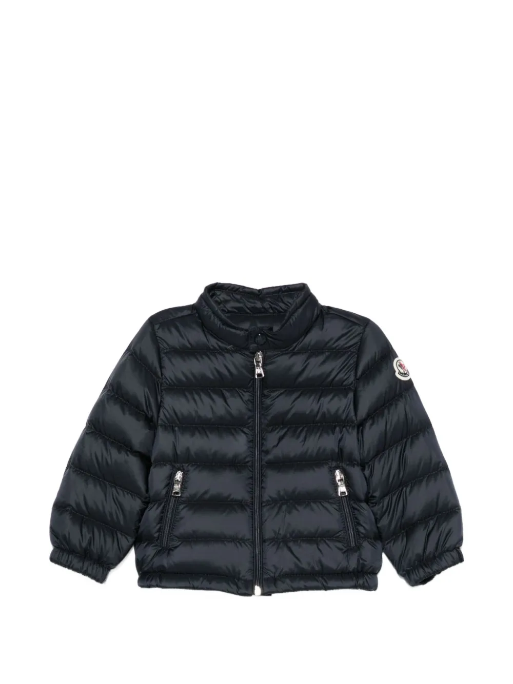 Пуховик с нашивкой-логотипом Moncler Enfant, синий
Пуховик с нашивкой-логотипом Moncler Enfant, синий