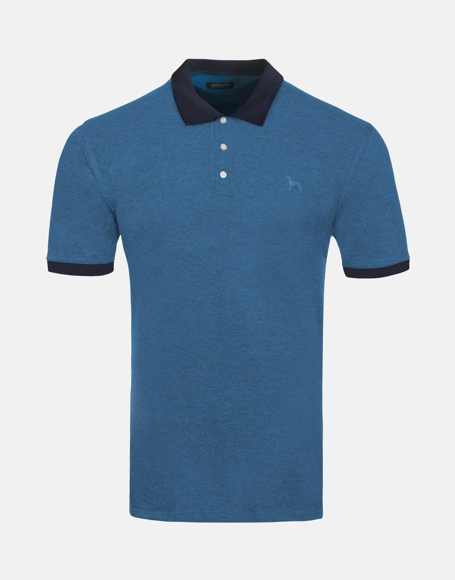 Рубашка поло с короткими рукавами из органического хлопка Masson & Green, синий
Рубашка поло с короткими рукавами из органического хлопка Masson & Green, синий