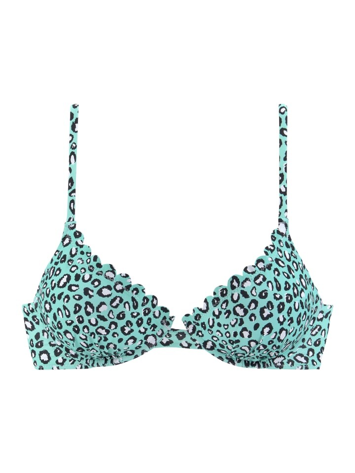 Верх бикини LASCANA, цвет mint/bedruckt
Верх бикини LASCANA, цвет mint/bedruckt