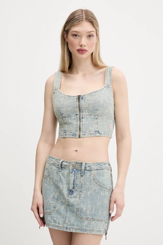 Топ Guess Originals, синий
Топ Guess Originals, синий