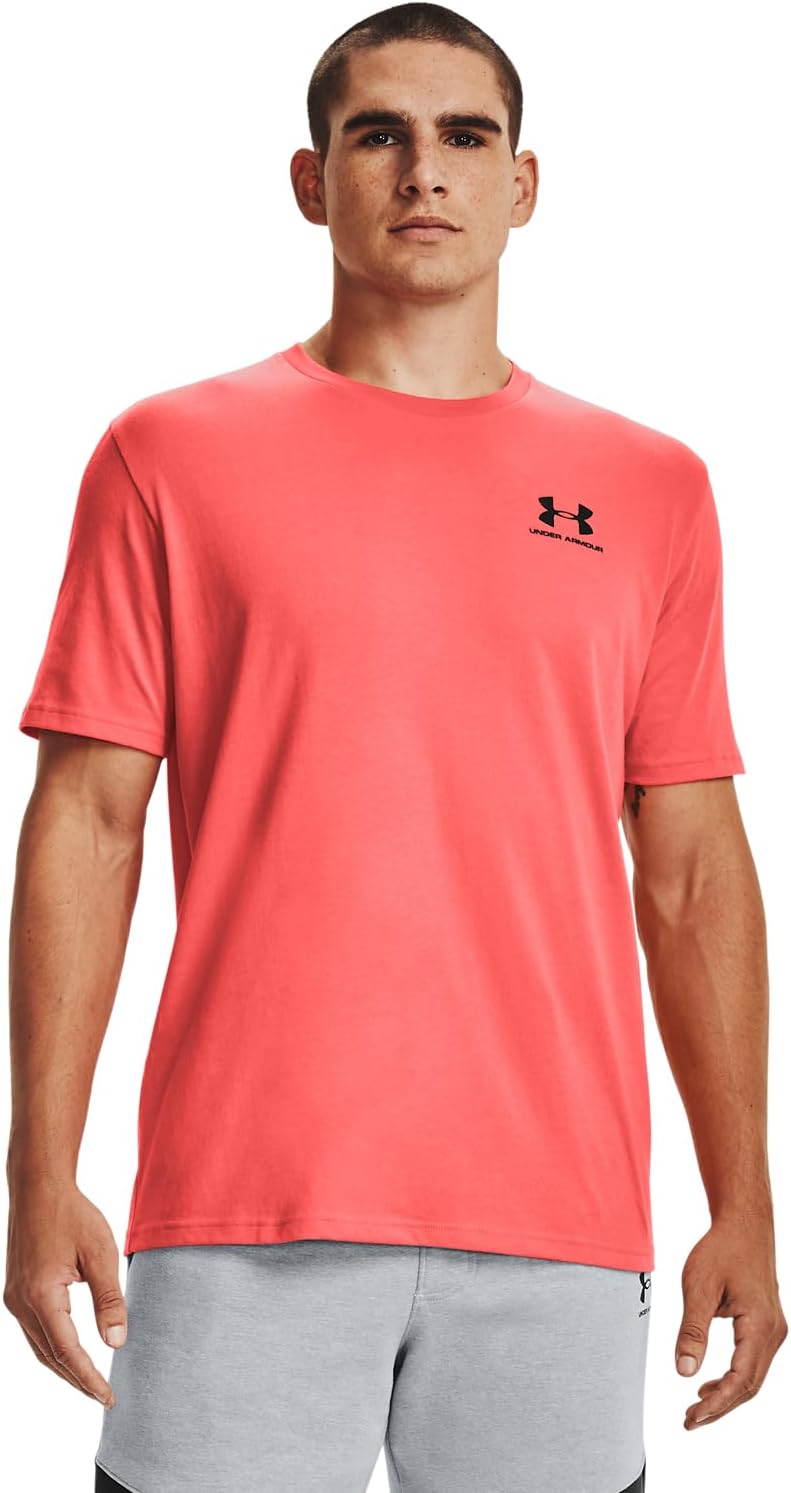 Мужская спортивная футболка Under Armour с коротким рукавом на левую грудь, Venom Red (690)/Black
Мужская спортивная футболка Under Armour с коротким рукавом на левую грудь, Venom Red (690)/Black