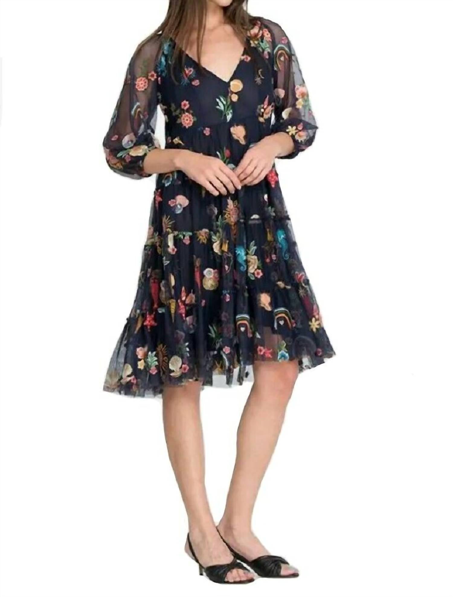 Мини-платье Stellamaris в цвете Multi Johnny Was
Мини-платье Stellamaris в цвете Multi Johnny Was