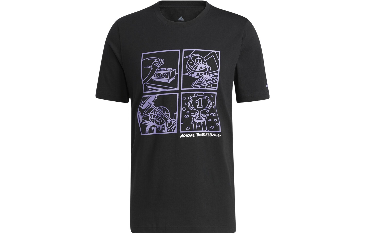 Футболка мужская черная Adidas, черный
Футболка мужская черная Adidas, черный