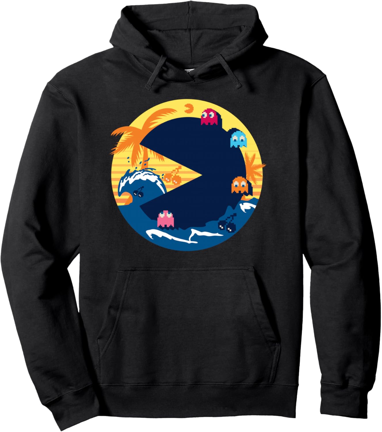 Толстовка с капюшоном Pac-Man Bandai Namco Entertainment Inc., черный
Толстовка с капюшоном Pac-Man Bandai Namco Entertainment Inc., черный