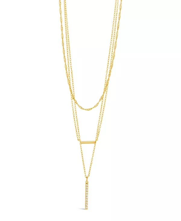 Многослойное ожерелье Lottie с кубическим цирконием Sterling Forever, gold
Многослойное ожерелье Lottie с кубическим цирконием Sterling Forever, gold