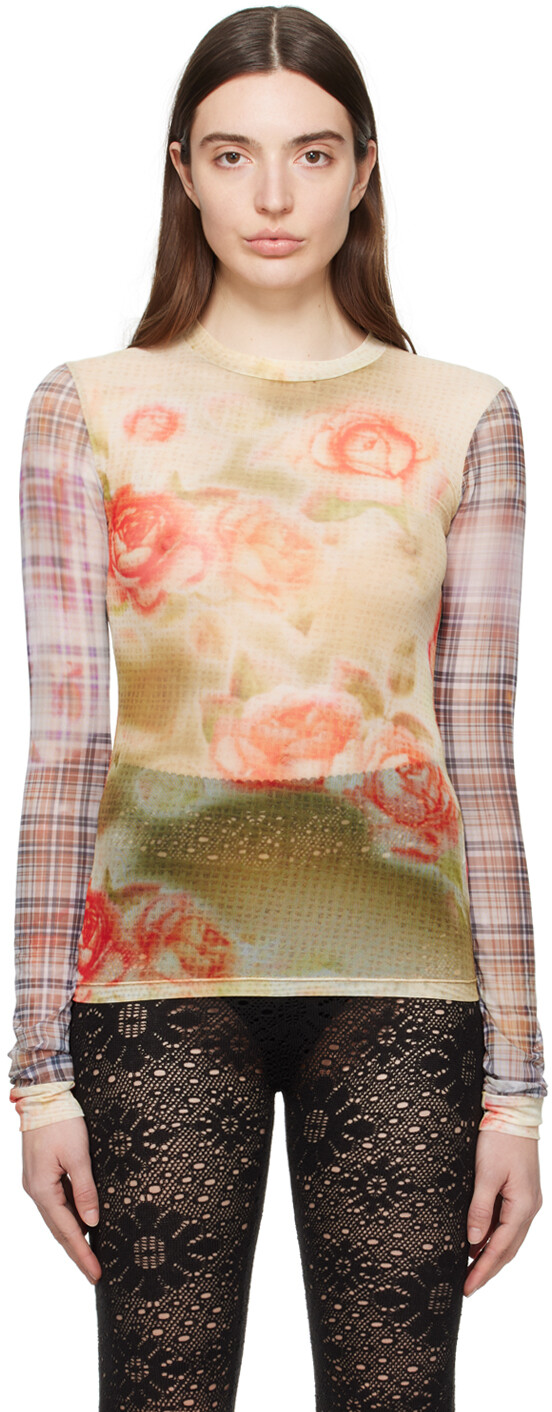 Футболка с длинным рукавом с разноцветным принтом Open Yy
Футболка с длинным рукавом с разноцветным принтом Open Yy