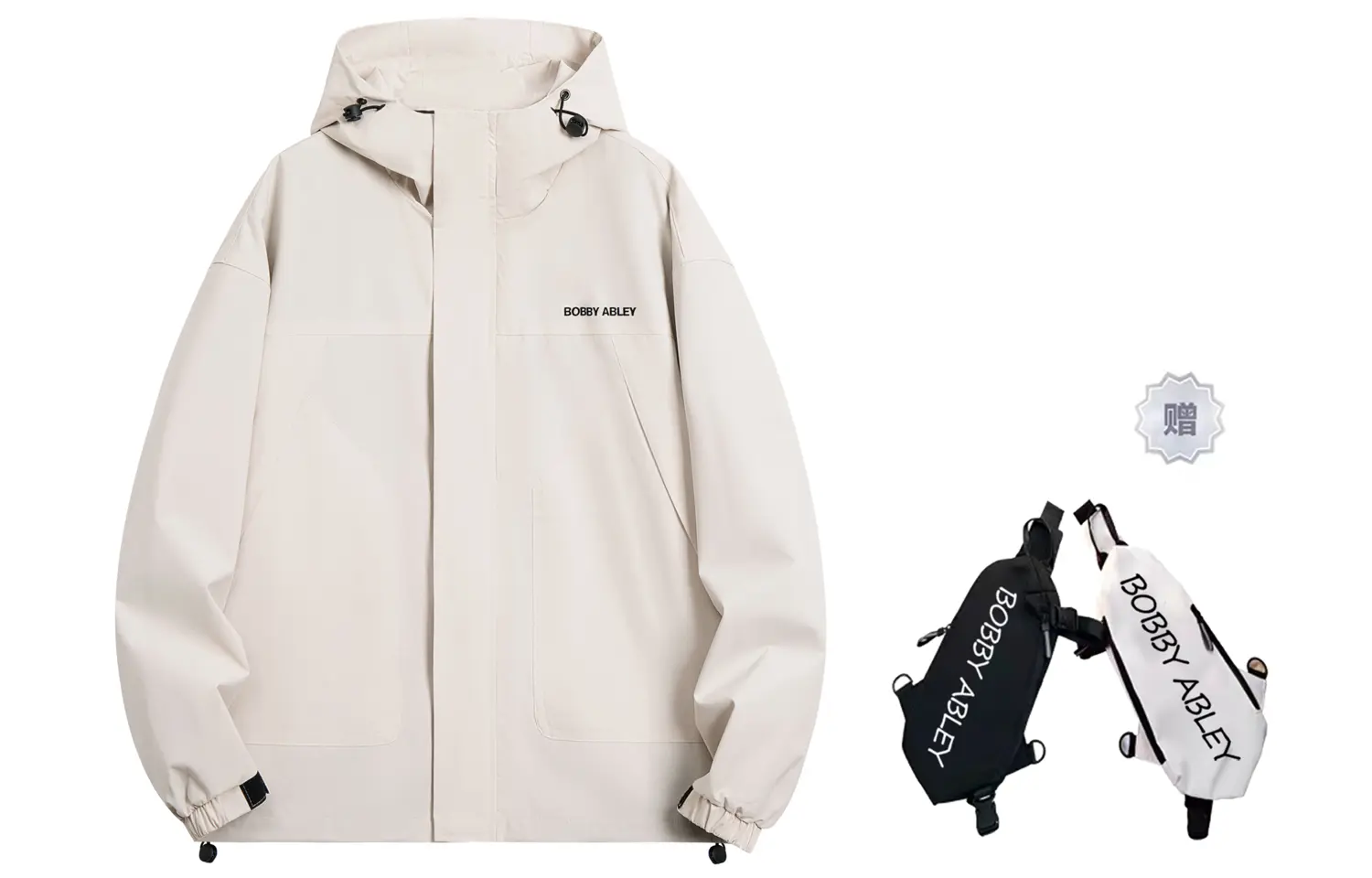 BOBBY ABLEY Куртка Unisex, Apricot (Comes with Crossbody Bag)
BOBBY ABLEY Куртка Unisex, Apricot (Comes with Crossbody Bag)