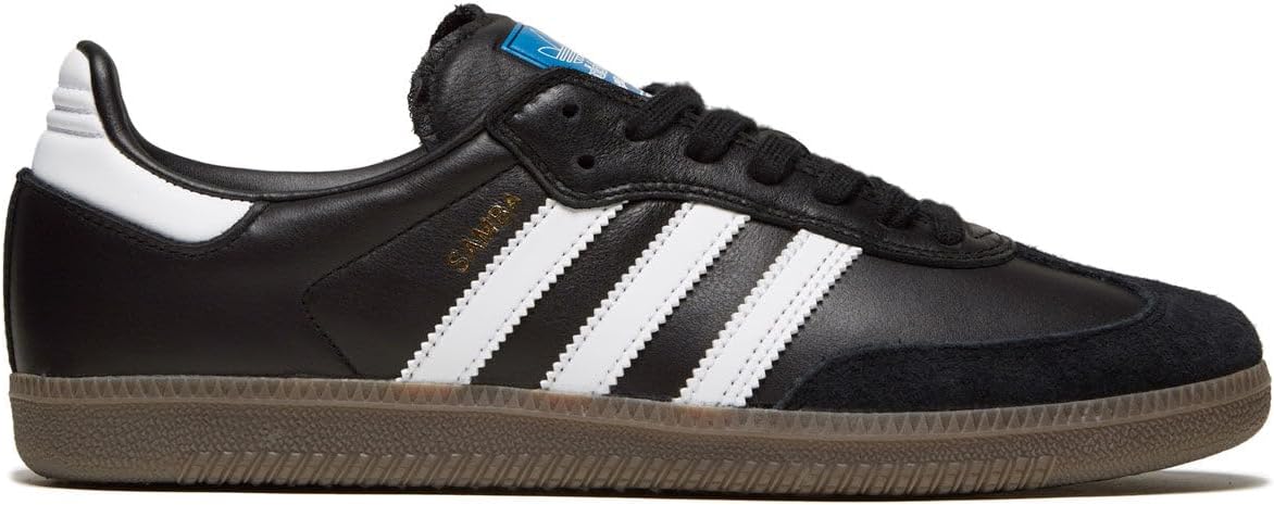 Мужские кроссовки adidas Samba Adv, белый/черный/золотой
Мужские кроссовки adidas Samba Adv, белый/черный/золотой