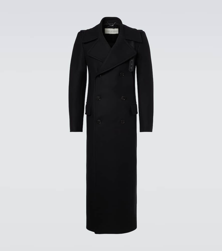 Двубортное пальто из смесовой шерсти Dries Van Noten, Black
Двубортное пальто из смесовой шерсти Dries Van Noten, Black