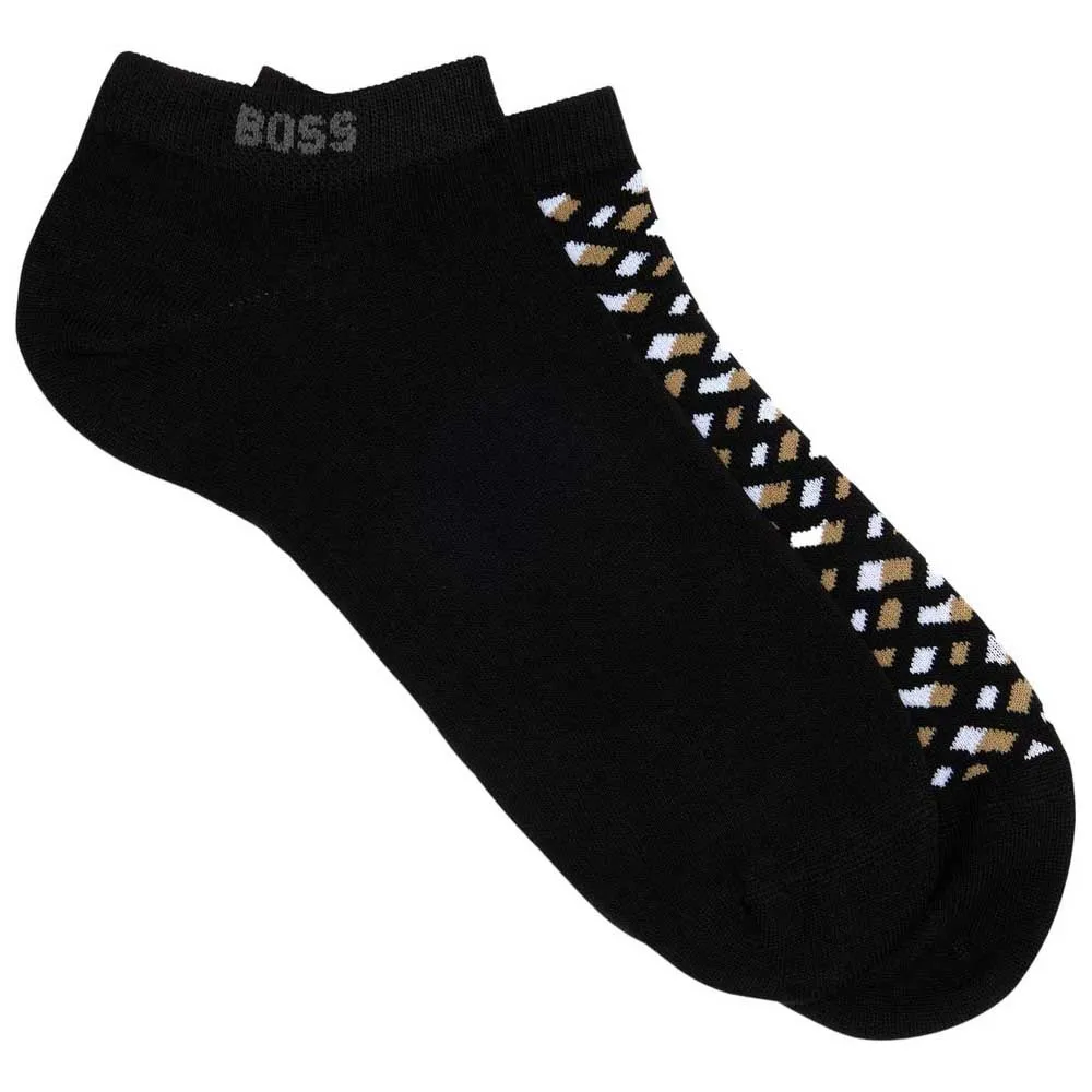 Носки 2 шт BOSS Monogram 10263662, черный
Носки 2 шт BOSS Monogram 10263662, черный