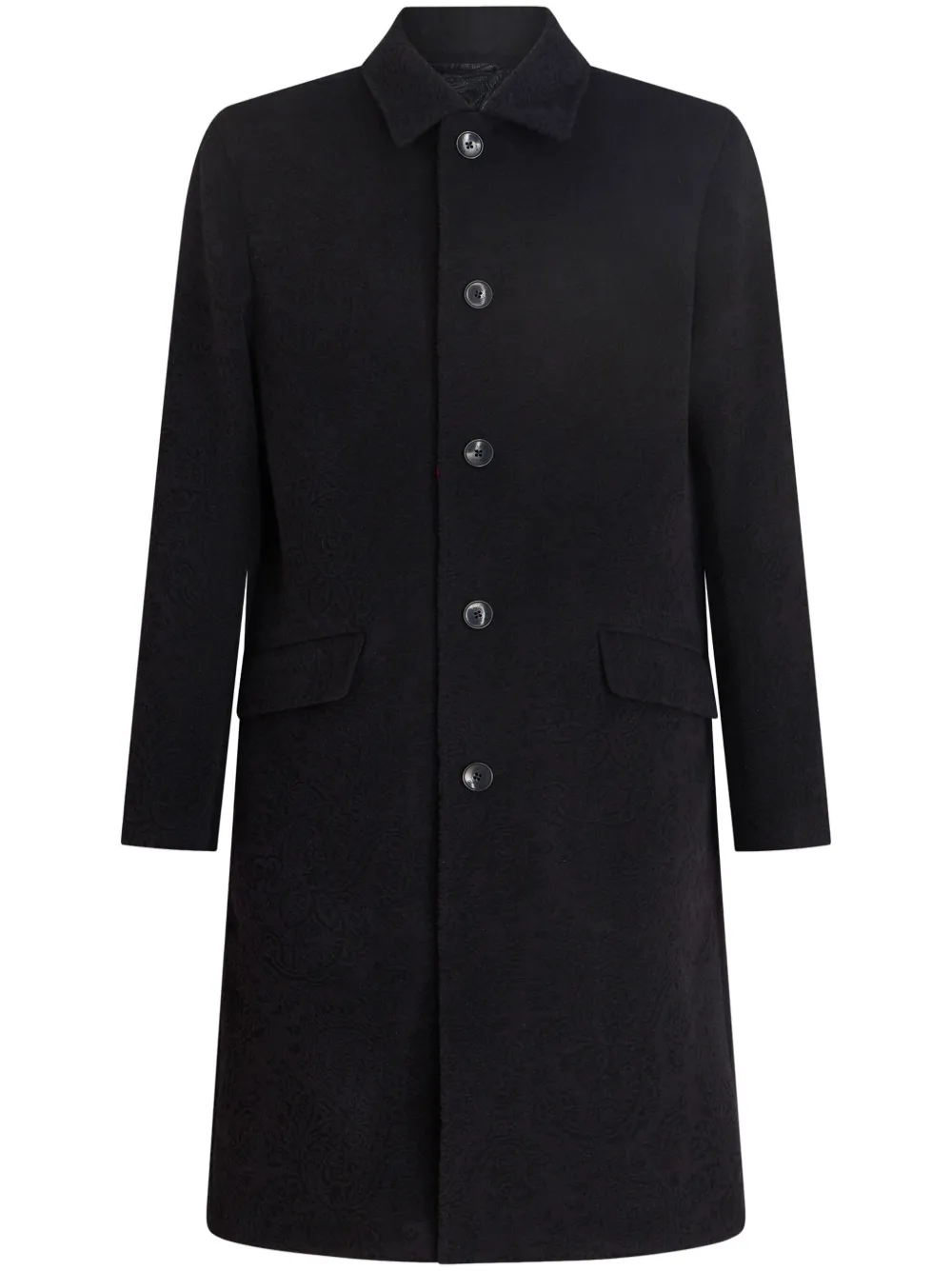 Фактурное пальто на пуговицах ETRO, черный
Фактурное пальто на пуговицах ETRO, черный