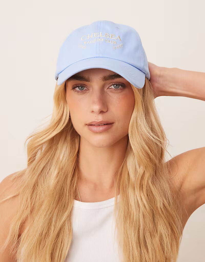 Кепка для ракетки My Accessories Chelea бледно-голубого цвета
Кепка для ракетки My Accessories Chelea бледно-голубого цвета