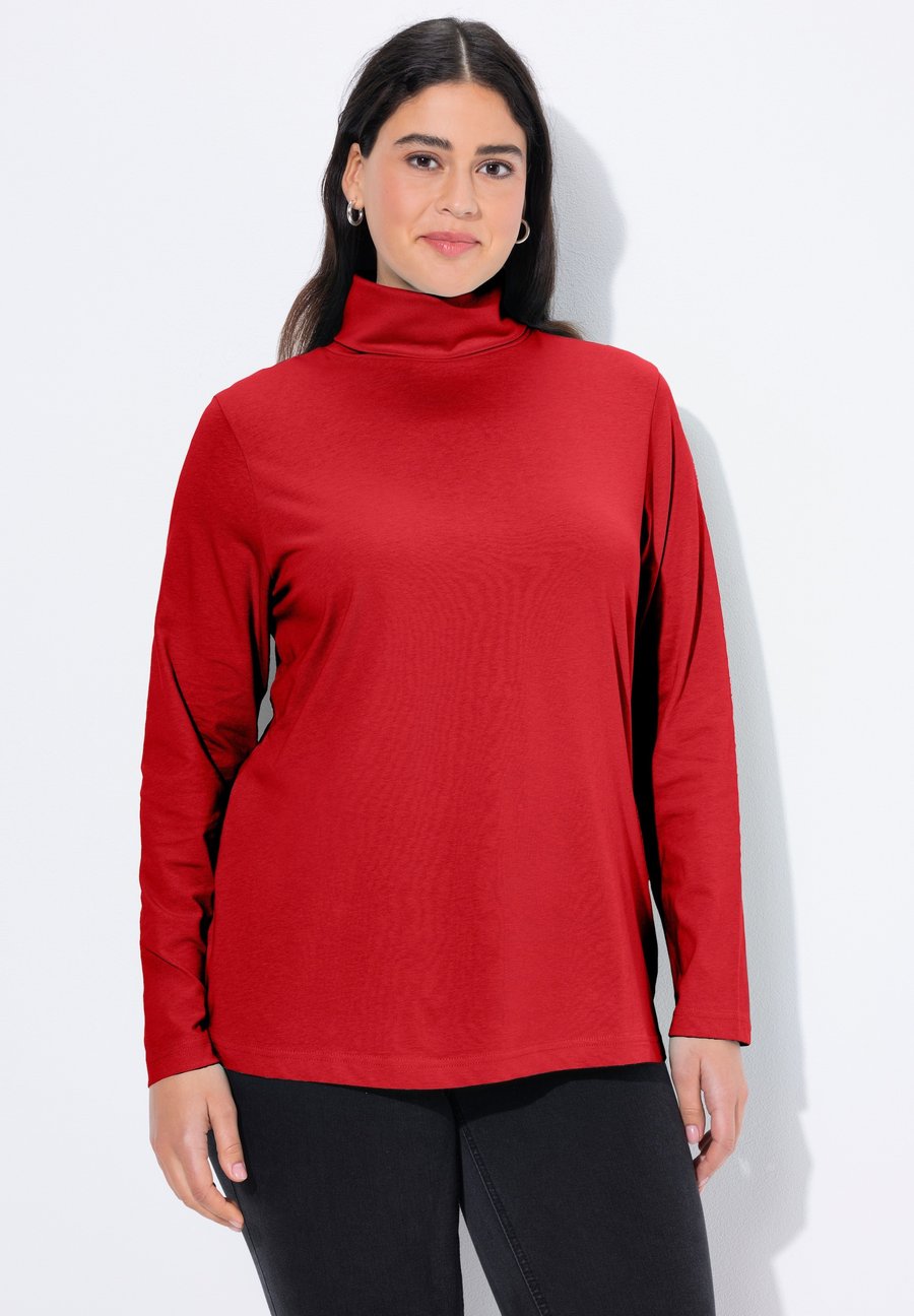 Топ Ulla Popken BASIC TURTLENECK , Salsa/Red
Топ Ulla Popken BASIC TURTLENECK , Salsa/Red