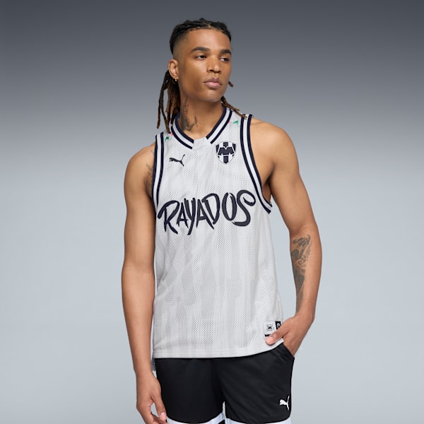 Мужская баскетбольная майка Puma Hoops X C.F. Monterrey, серый
Мужская баскетбольная майка Puma Hoops X C.F. Monterrey, серый