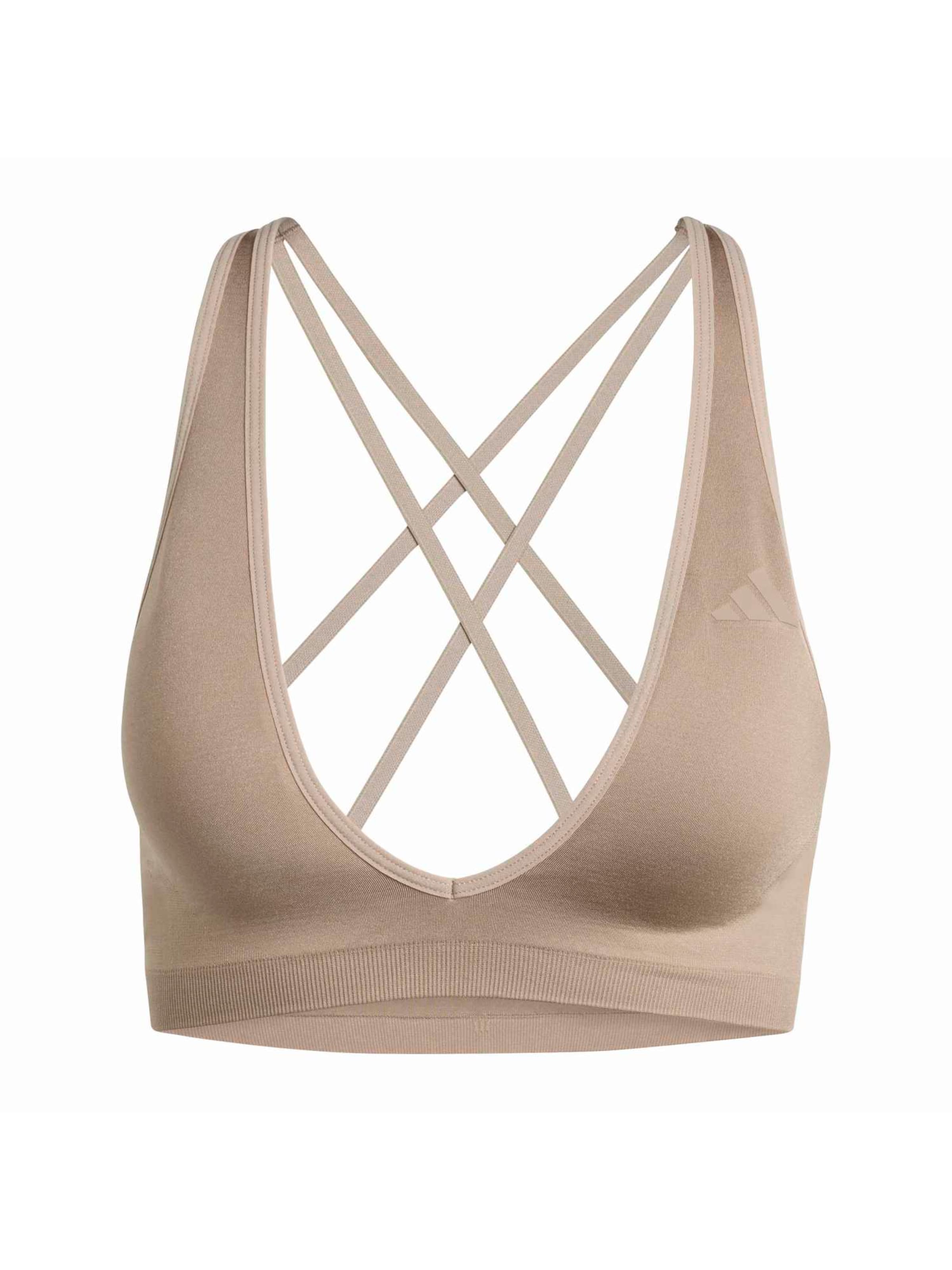 Adidas Performance Спортивный бюстгальтер-бралетт 'Essentials' в цвете капучино
Adidas Performance Спортивный бюстгальтер-бралетт 'Essentials' в цвете капучино