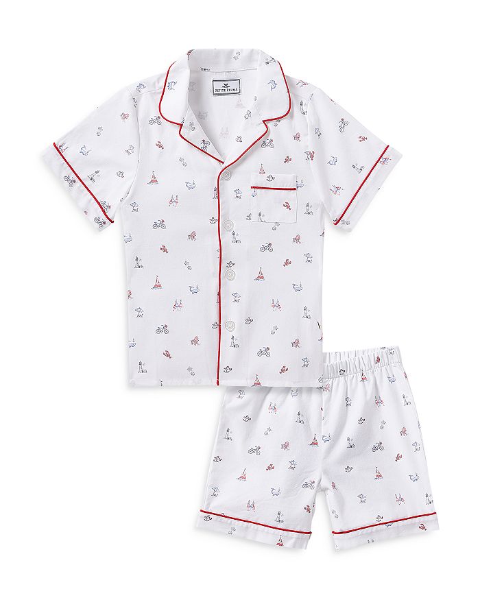 Унисекс классический короткий комплект пижамы "Coastal Charms" - для малышей, детей и подростков Petite Plume, белый
Унисекс классический короткий комплект пижамы "Coastal Charms" - для малышей, детей и подростков Petite Plume, белый