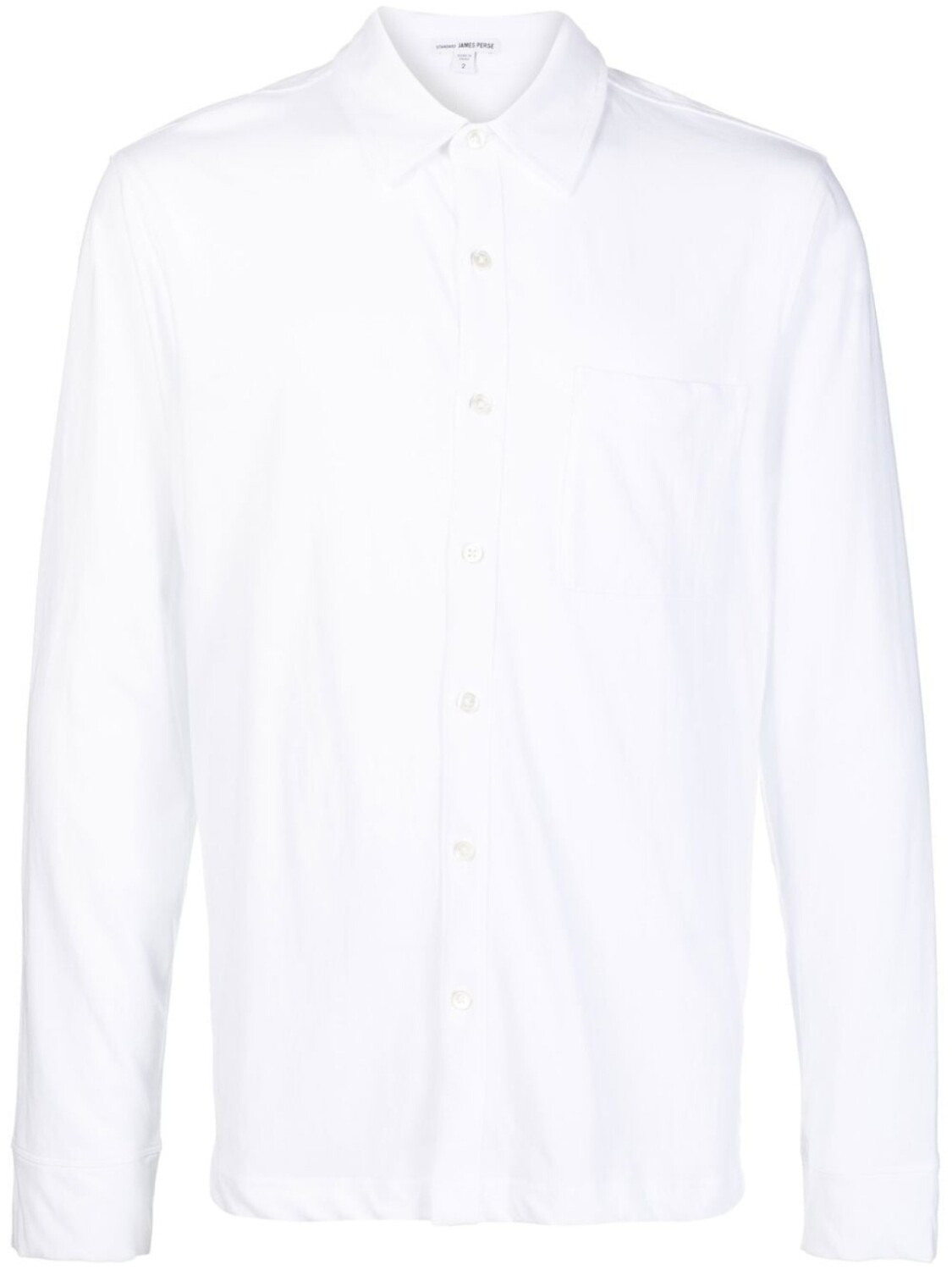 James Perse трикотажная рубашка поло с длинными рукавами, белый
James Perse трикотажная рубашка поло с длинными рукавами, белый