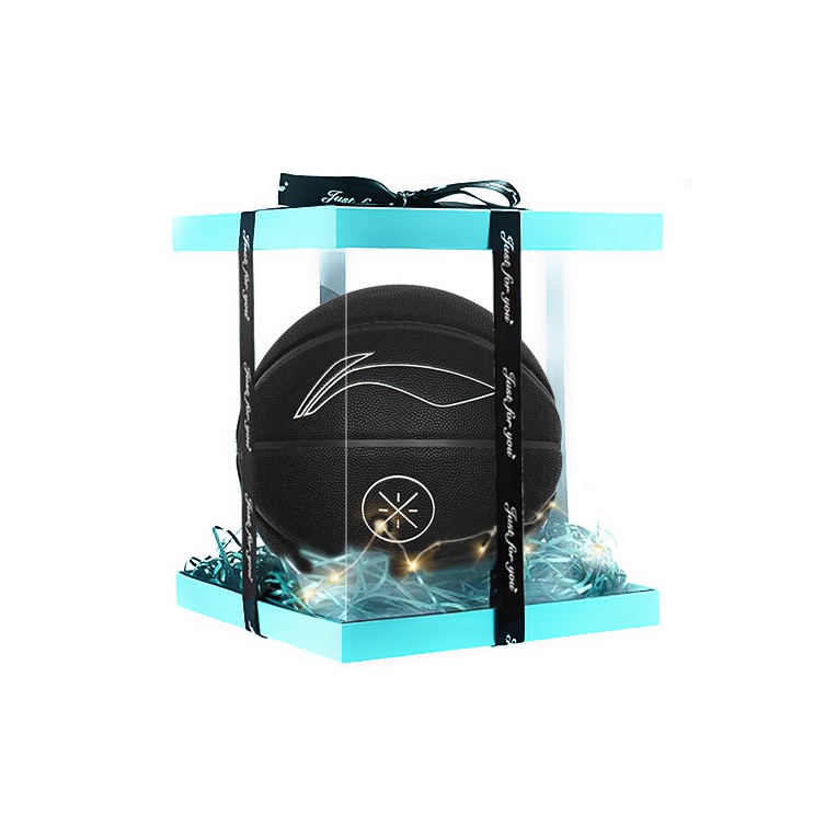 LINING Баскетбольный мяч PU черный размер 7 тренировочный унисекс
LINING Баскетбольный мяч PU черный размер 7 тренировочный унисекс