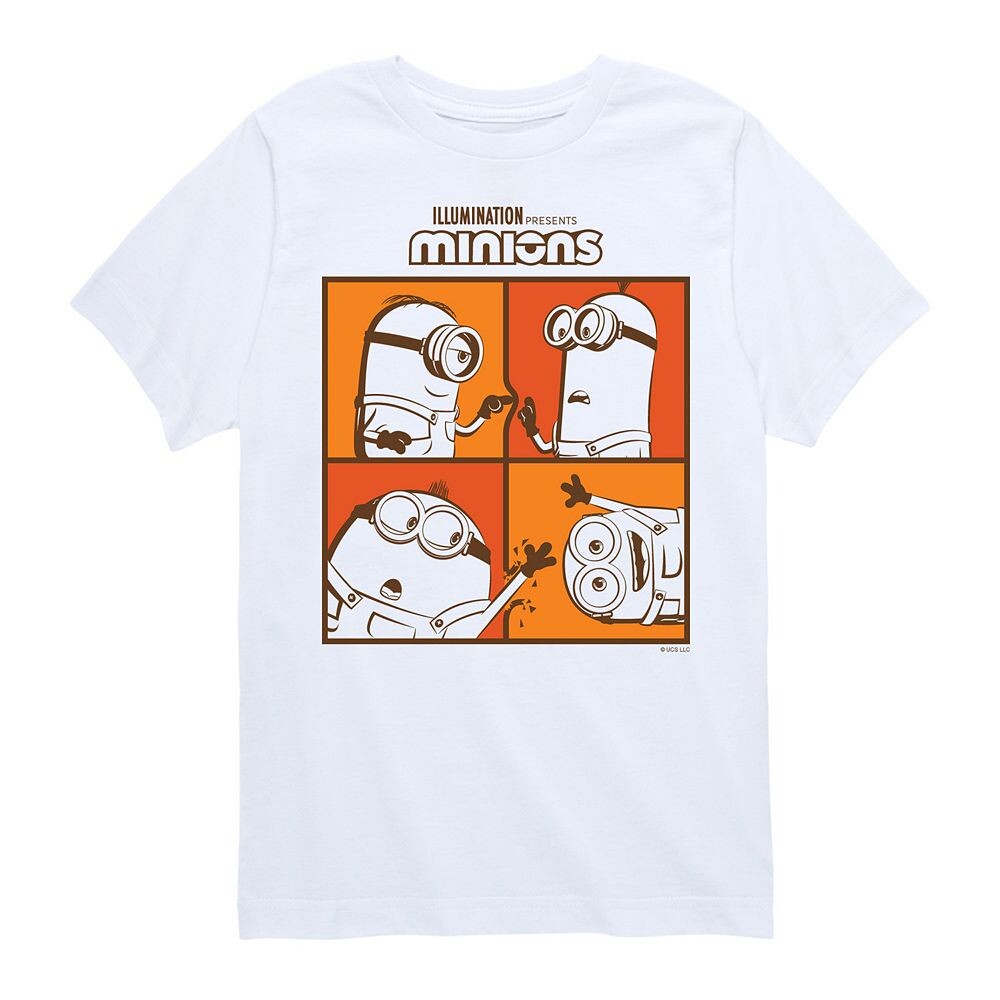 Футболка с рисунком Миньонов для мальчиков 8–20 лет Licensed Character, белый
Футболка с рисунком Миньонов для мальчиков 8–20 лет Licensed Character, белый