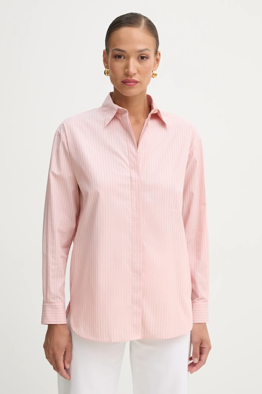 Хлопковая рубашка Pinko, розовый
Хлопковая рубашка Pinko, розовый
