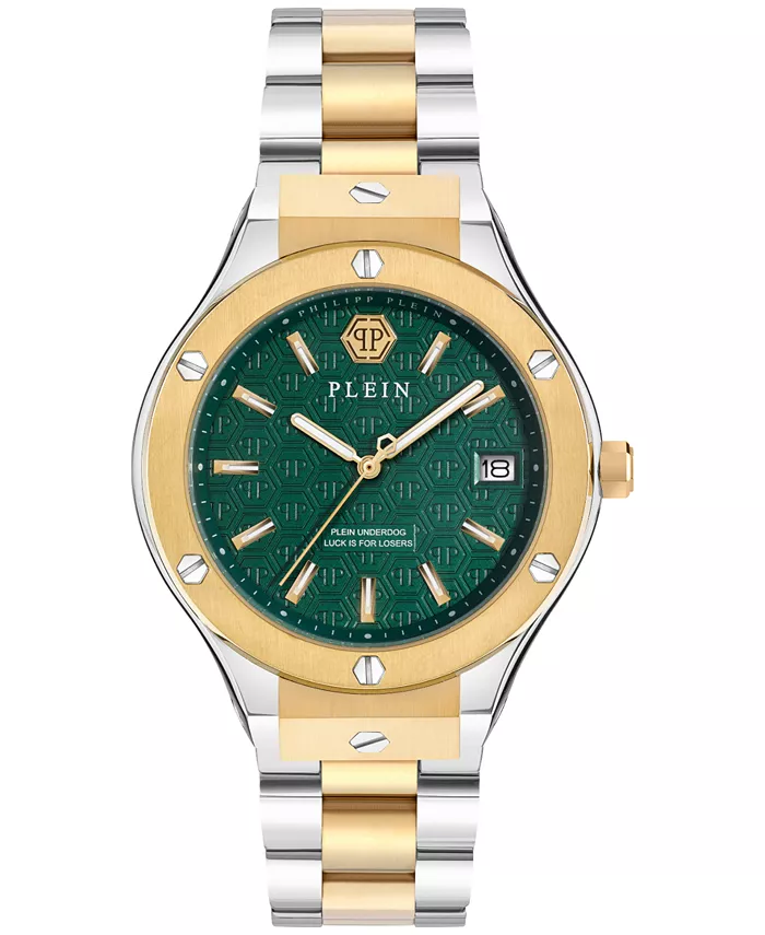 Мужские часы Underdog с двухцветным браслетом из нержавеющей стали, 44 мм Philipp Plein
Мужские часы Underdog с двухцветным браслетом из нержавеющей стали, 44 мм Philipp Plein