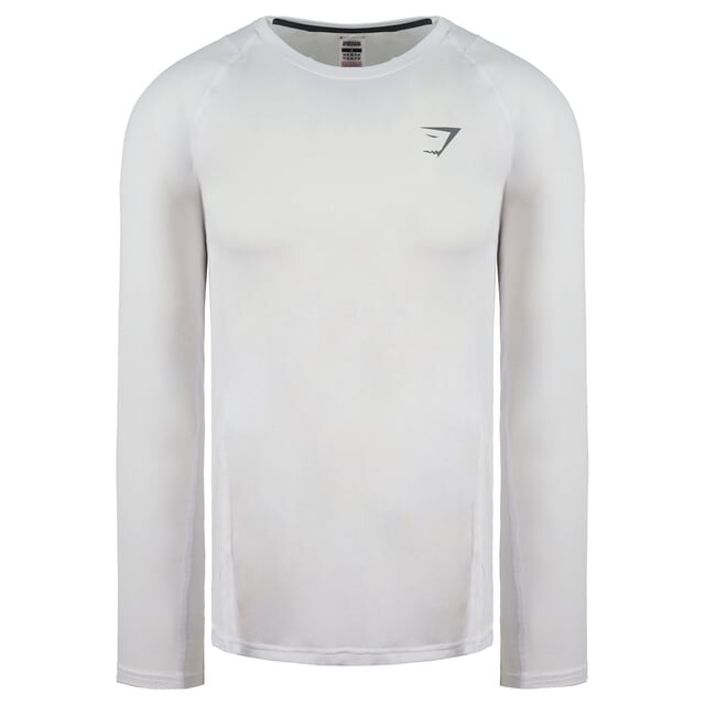 Speed мужской белый топ Gymshark, белый 
Speed мужской белый топ Gymshark, белый
