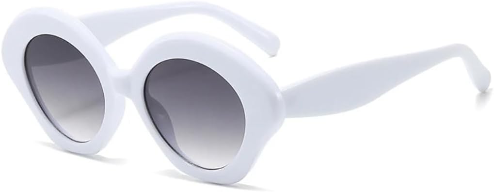 Модные солнцезащитные очки неправильной формы «кошачий глаз» для женщин, ретро-очки с градиентным переходом для мужчин. Трендовые солнцезащитные очки VRTRFFTR, White Gray Gradient
Модные солнцезащитные очки неправильной формы «кошачий глаз» для женщин, ретро-очки с градиентным переходом для мужчин. Трендовые солнцезащитные очки VRTRFFTR, White Gray Gradient