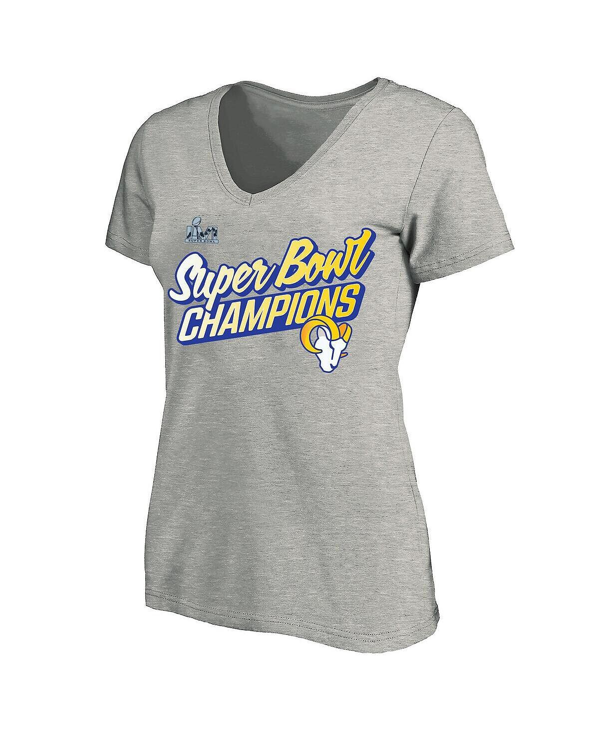 Женская фирменная футболка серого цвета Хизер Лос-Анджелес Рэмс Суперкубок LVI Champions Paint Script с v-образным вырезом, большие размеры Fanatics, Серый, Женская фирменная футболка серого цвета Хизер Лос-Анджелес Рэмс Суперкубок LVI Champions Paint Scr
Женская фирменная футболка серого цвета Хизер Лос-Анджелес Рэмс Суперкубок LVI Champions Paint Script с v-образным вырезом, большие размеры Fanatics, Серый, Женская фирменная футболка серого цвета Хизер Лос-Анджелес Рэмс Суперкубок LVI Champions Paint Scr