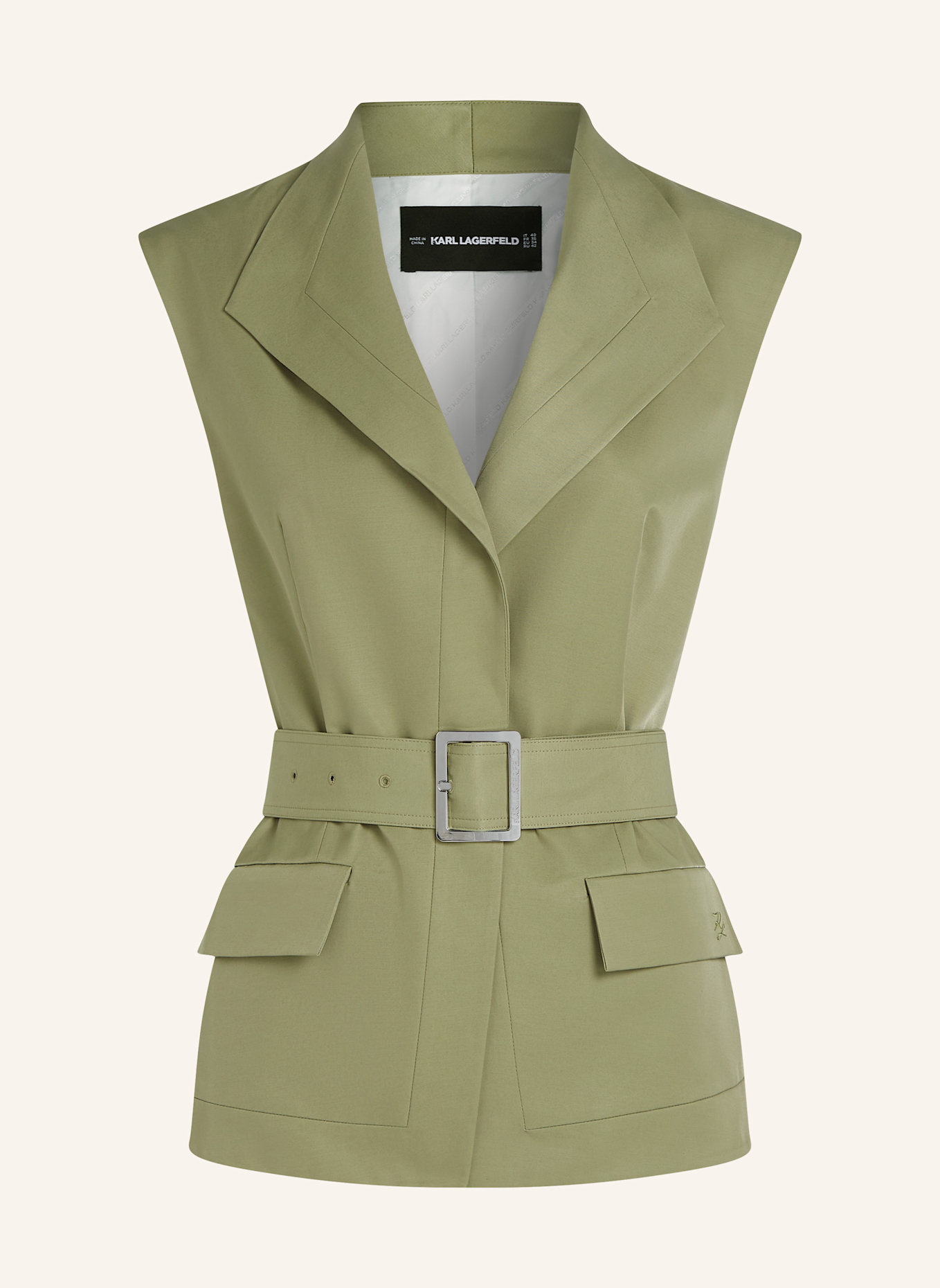 Жилет Karl Lagerfeld, зеленый
Жилет Karl Lagerfeld, зеленый