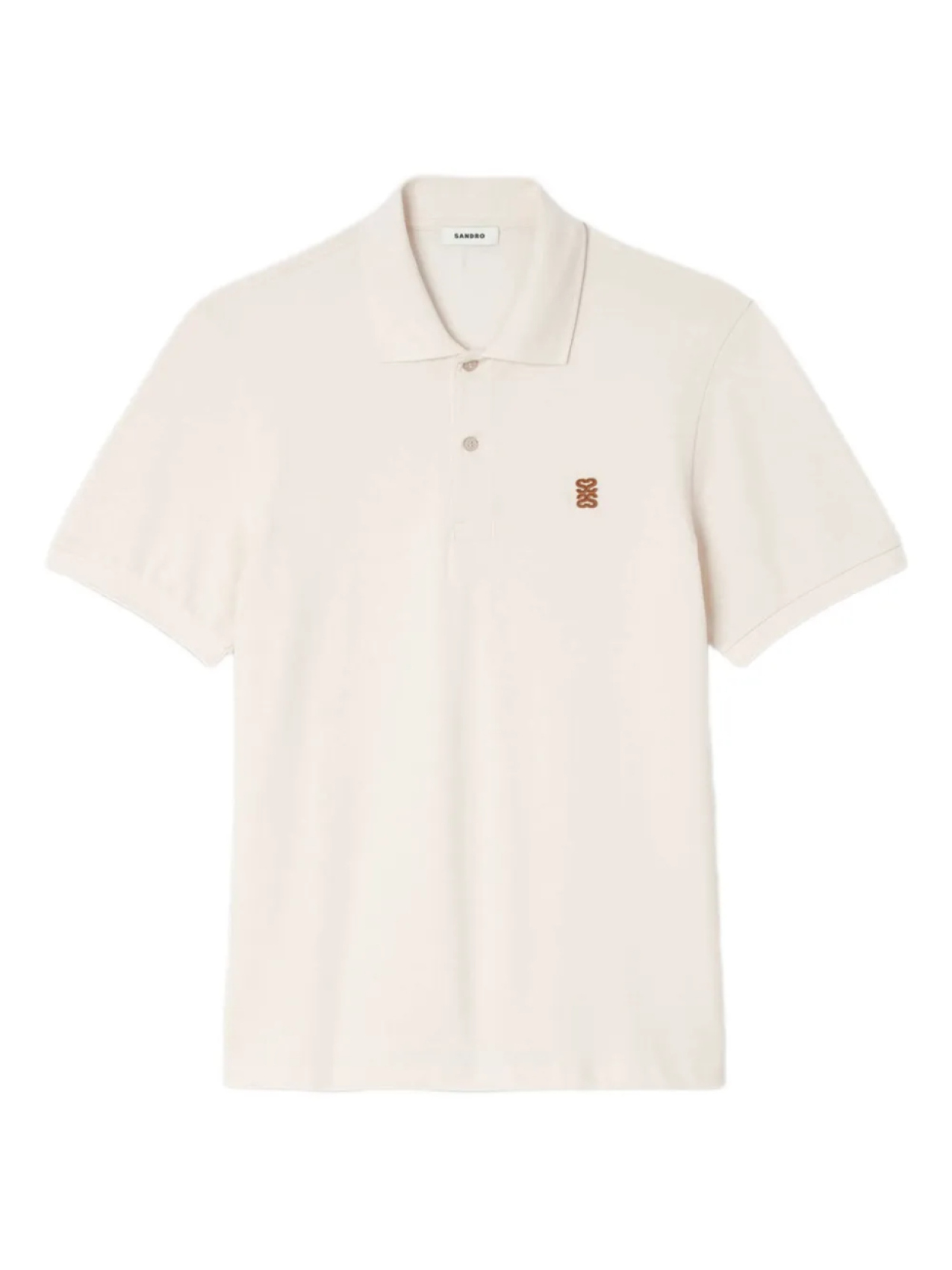 Вышитая хлопковая рубашка-поло SANDRO, нейтральный
Вышитая хлопковая рубашка-поло SANDRO, нейтральный