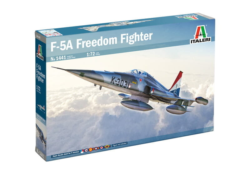 F-5A Freedom Fighter 1:72 Италия 1441 Italeri
F-5A Freedom Fighter 1:72 Италия 1441 Italeri