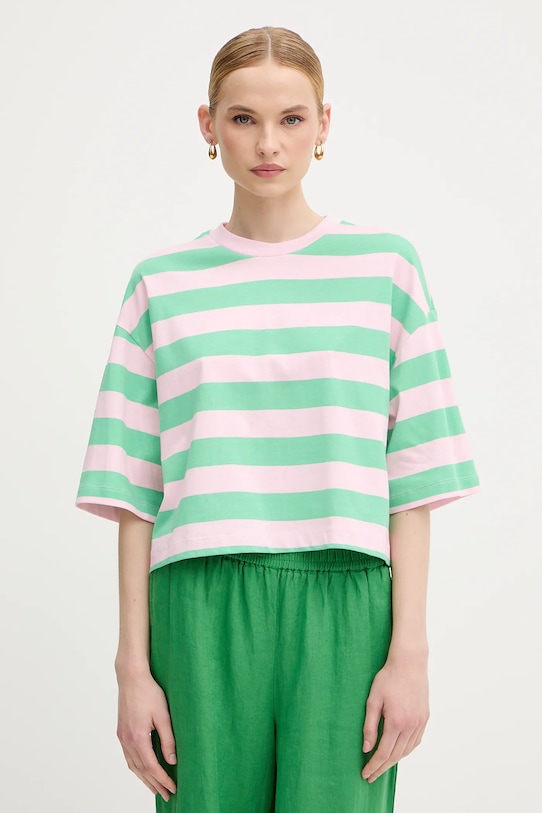 Хлопковая футболка United Colors Of Benetton, зеленый
Хлопковая футболка United Colors Of Benetton, зеленый