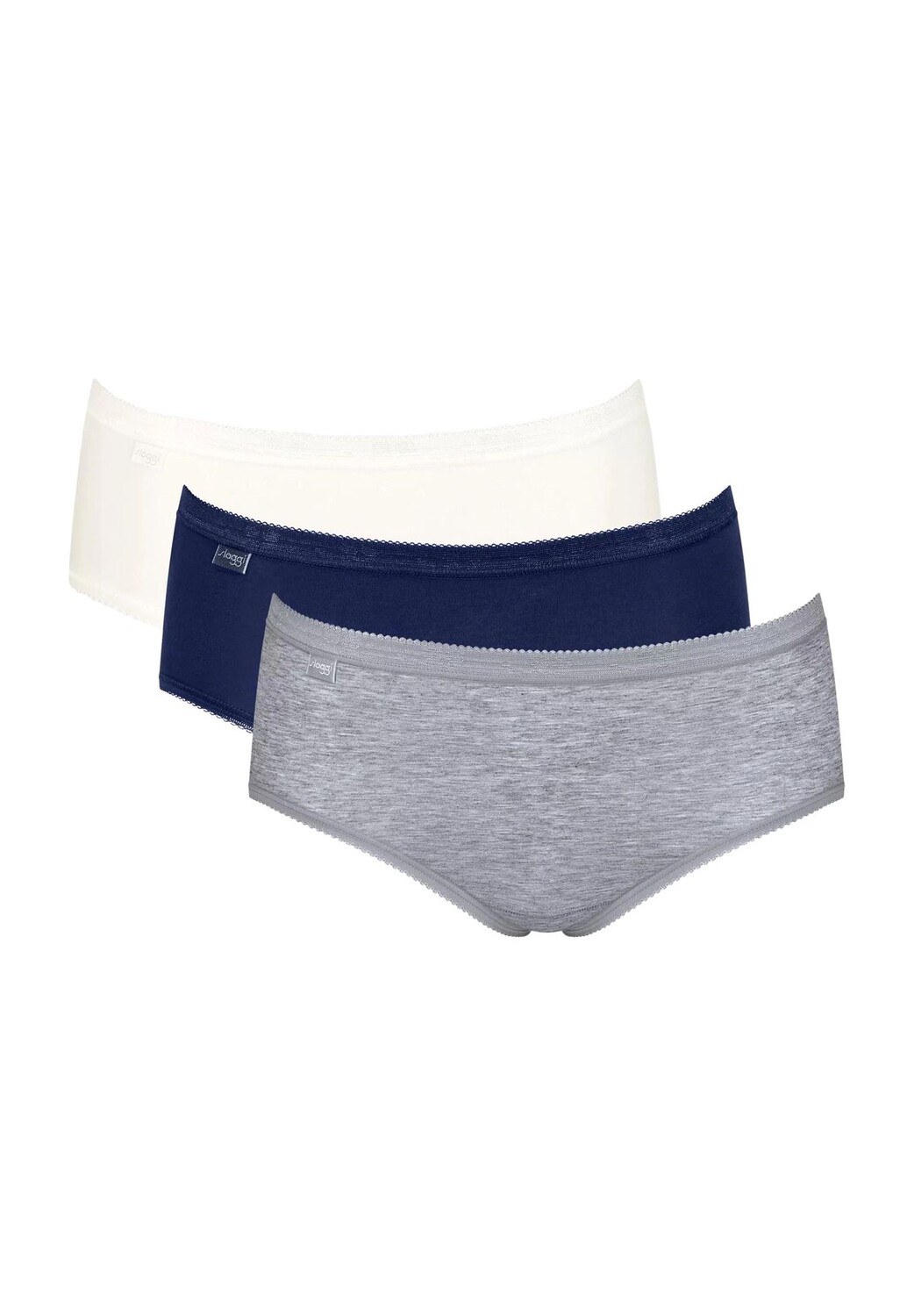 Комплект трусов-миди Basic+ для женщин, 3 шт Sloggi, цвет Multiple Colour 17
Комплект трусов-миди Basic+ для женщин, 3 шт Sloggi, цвет Multiple Colour 17