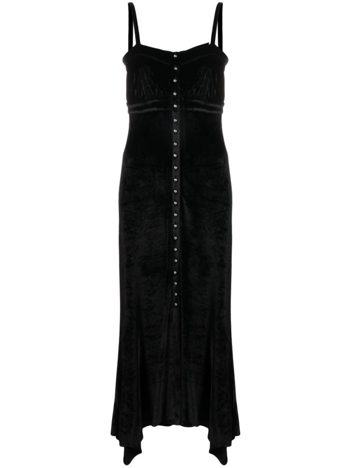 Rabanne платье миди асимметричного кроя, черный
Rabanne платье миди асимметричного кроя, черный