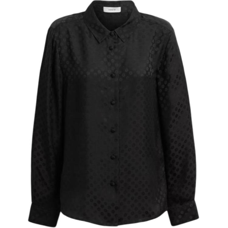 COACH Женская черная рубашка
COACH Женская черная рубашка
