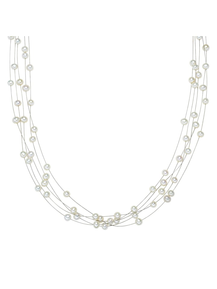 Valero Pearls Серебряное колье с белой пресноводной культивированной жемчужиной
Valero Pearls Серебряное колье с белой пресноводной культивированной жемчужиной