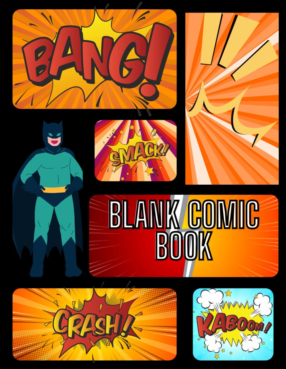 BLANK COMIC BOOK: blank comic book create and tell your own story (Independently published)
BLANK COMIC BOOK: blank comic book create and tell your own story (Independently published)