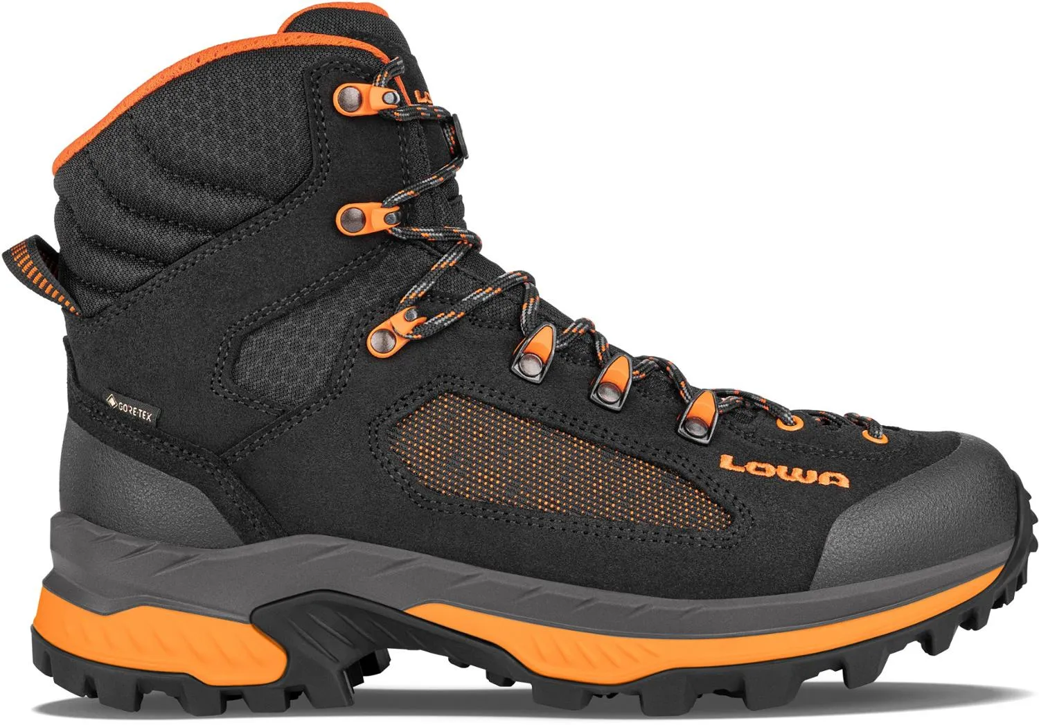 Кроссовки для походов Corvara GTX Lowa, Black/Orange
Кроссовки для походов Corvara GTX Lowa, Black/Orange